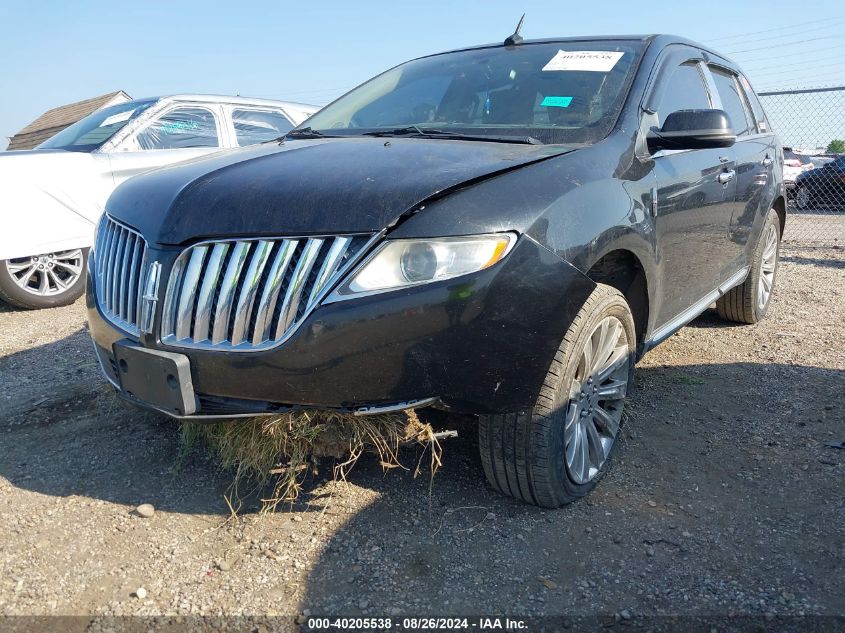 2013 Lincoln Mkx VIN: 2LMDJ6JK3DBL17874 Lot: 40205538