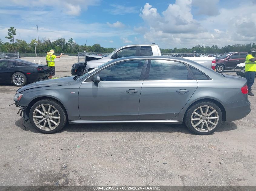 2016 Audi A4 2.0T Premium VIN: WAUFFAFL3GN000844 Lot: 40205557