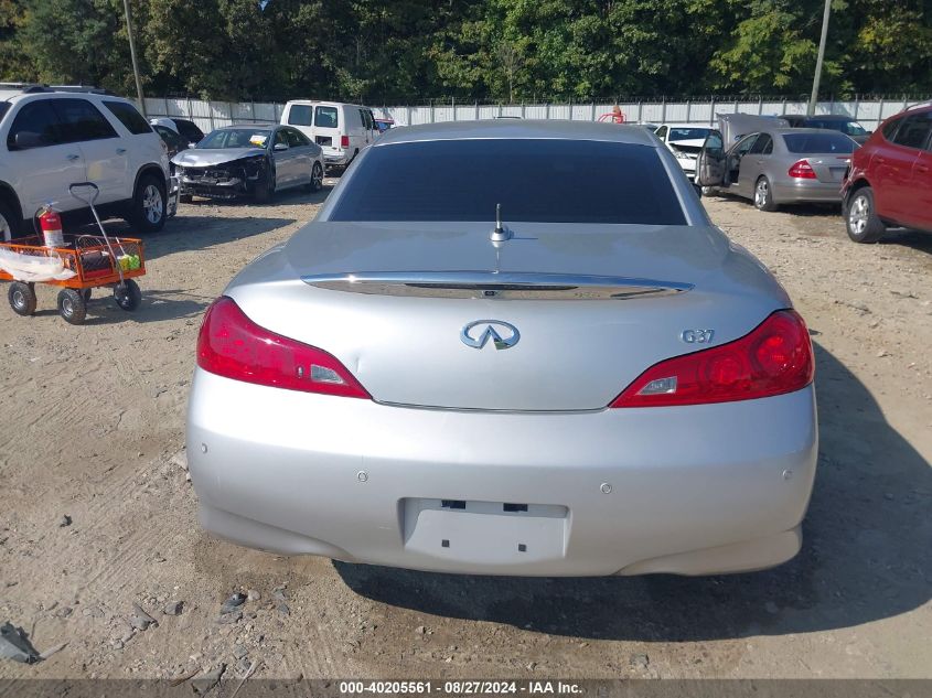 2010 Infiniti G37 VIN: JN1CV6FE6AM350945 Lot: 40205561