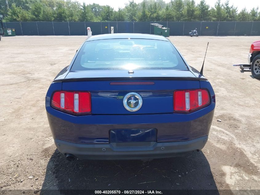 2012 Ford Mustang V6 Premium VIN: 1ZVBP8AM9C5275021 Lot: 40205570