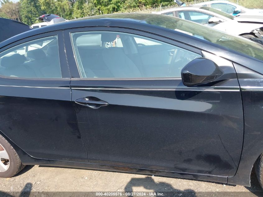 2013 Hyundai Elantra Gls VIN: KMHDH4AE1DU796098 Lot: 40205576