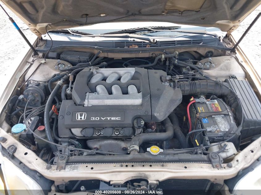 2001 Honda Accord 3.0 Ex VIN: 1HGCG16501A083279 Lot: 40205608