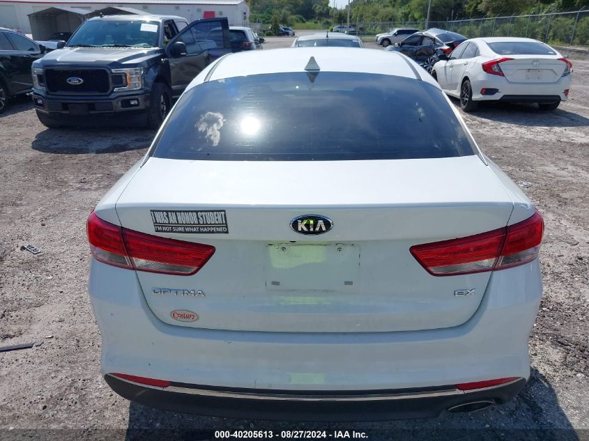 2016 KIA OPTIMA EX - 5XXGU4L36GG018155