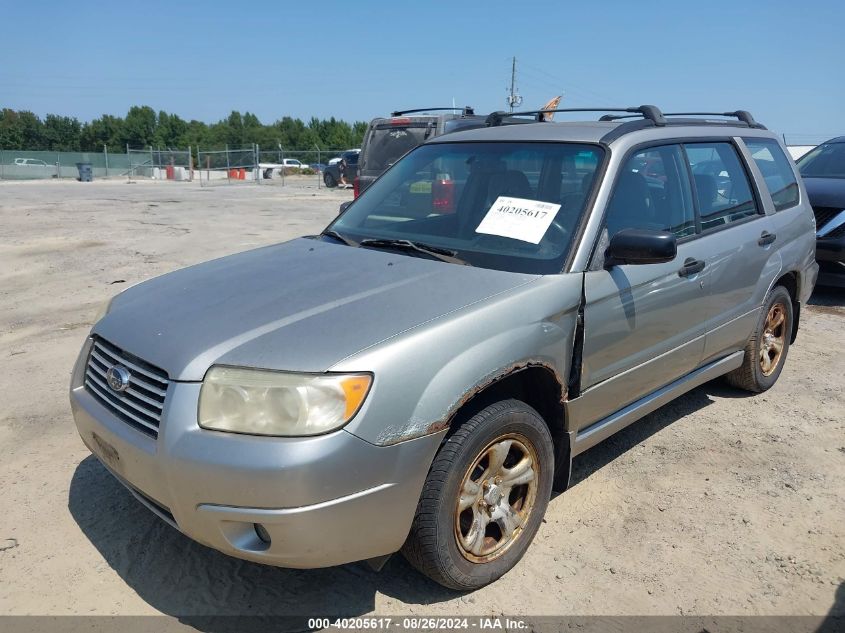 2006 Subaru Forester 2.5X VIN: JF1SG63666H739719 Lot: 40205617