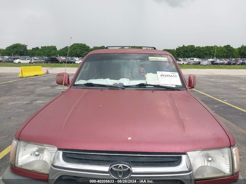 2001 Toyota 4Runner Sr5 V6 VIN: JT3GN86R810215295 Lot: 40205633