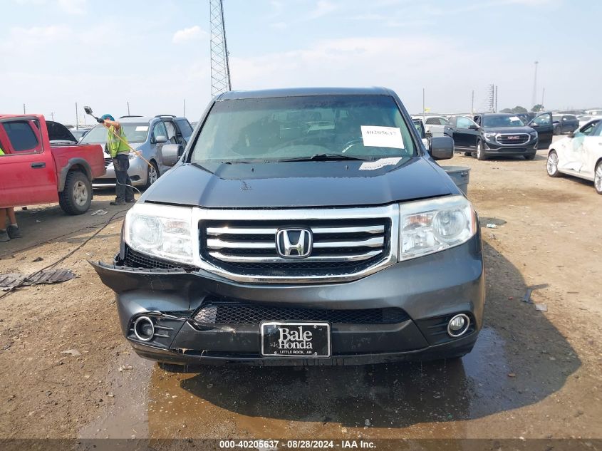 2012 Honda Pilot Ex-L VIN: 5FNYF3H50CB041432 Lot: 40205637