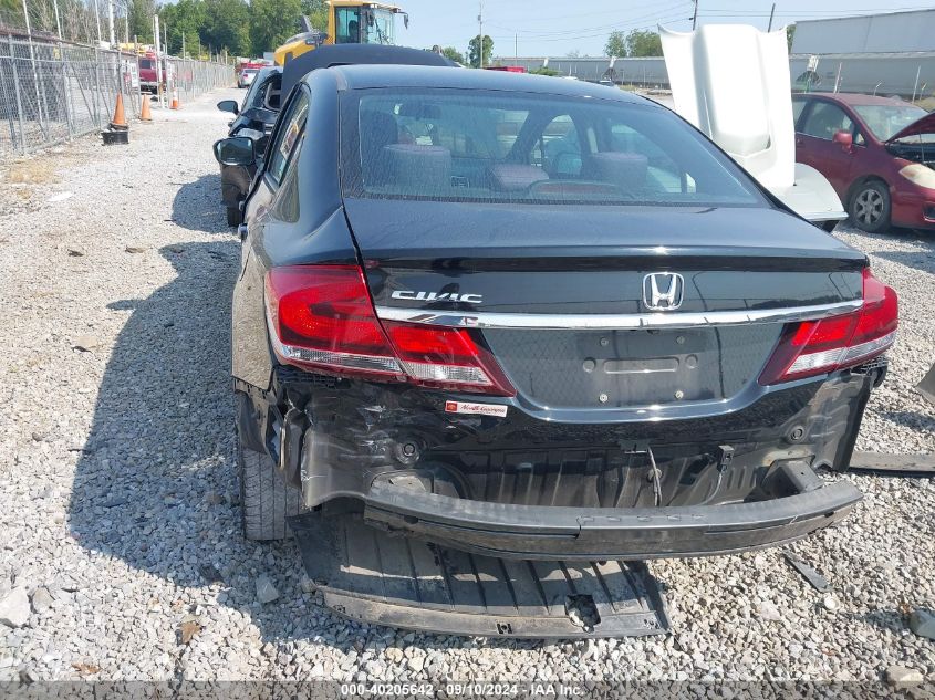 2014 Honda Civic Ex VIN: 19XFB2F85EE009322 Lot: 40205642