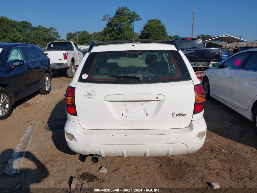 2003 Pontiac Vibe VIN: 5Y2SL62883Z472064 Lot: 40205648