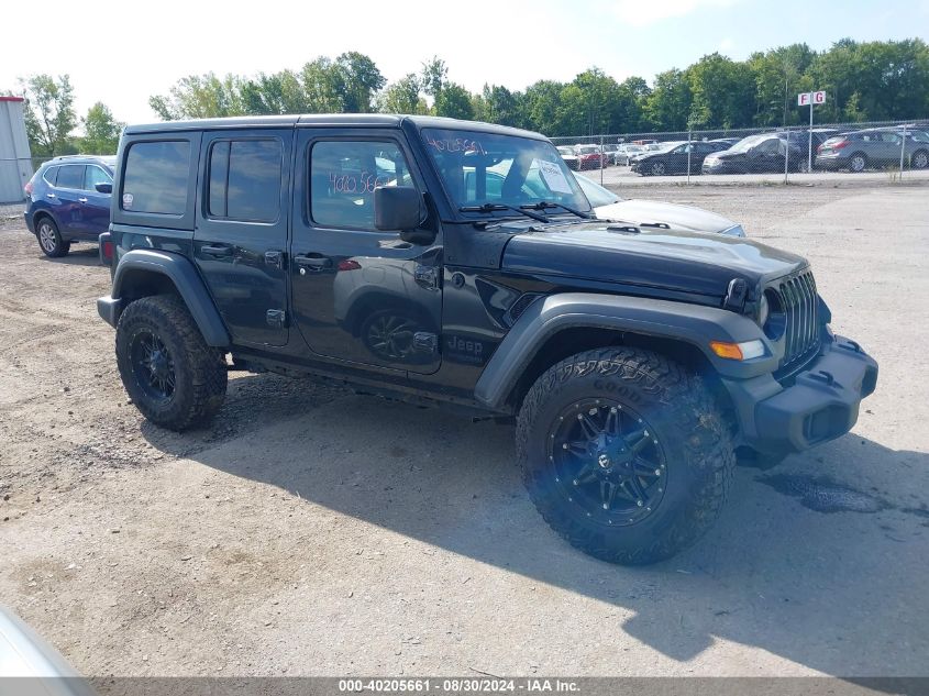 2020 Jeep Wrangler Unlimited Sport Altitude 4X4 VIN: 1C4HJXDN5LW265707 Lot: 40205661