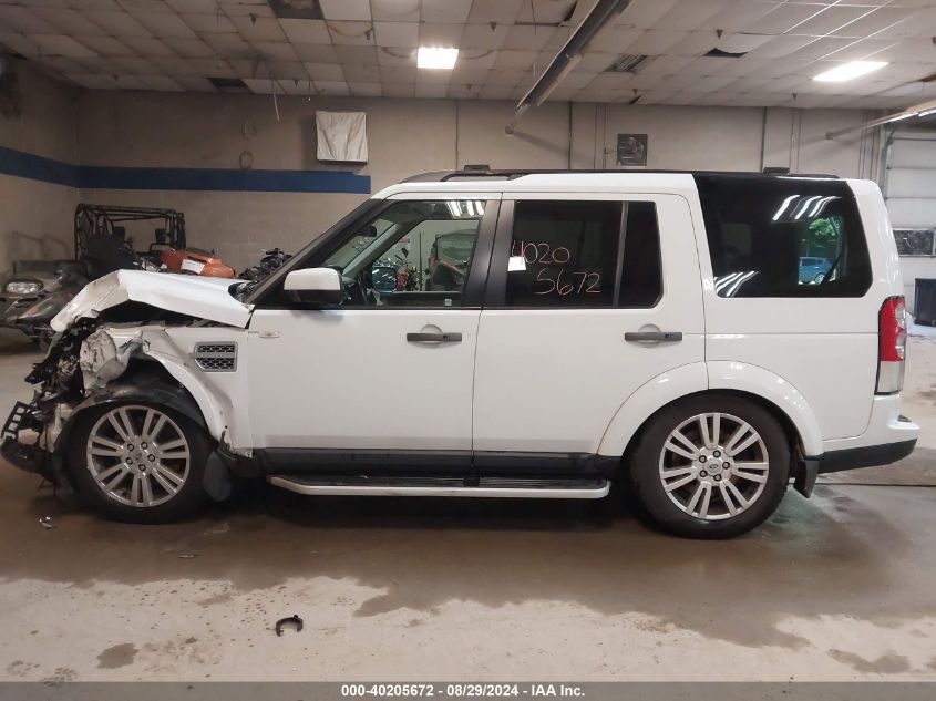 2012 Land Rover Lr4 VIN: SALAG2D4XCA631287 Lot: 40205672