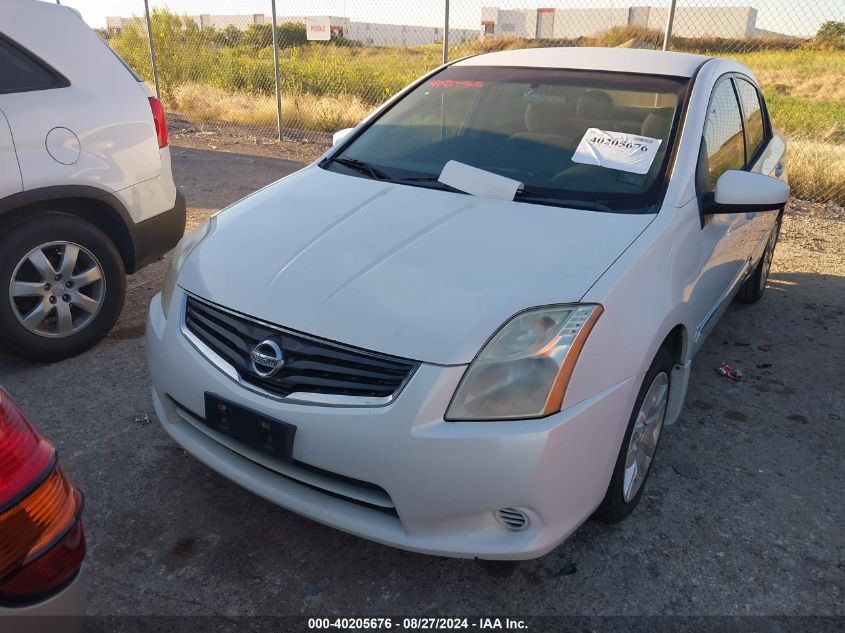 2011 Nissan Sentra 2.0S VIN: 3N1AB6APXBL686313 Lot: 40205676