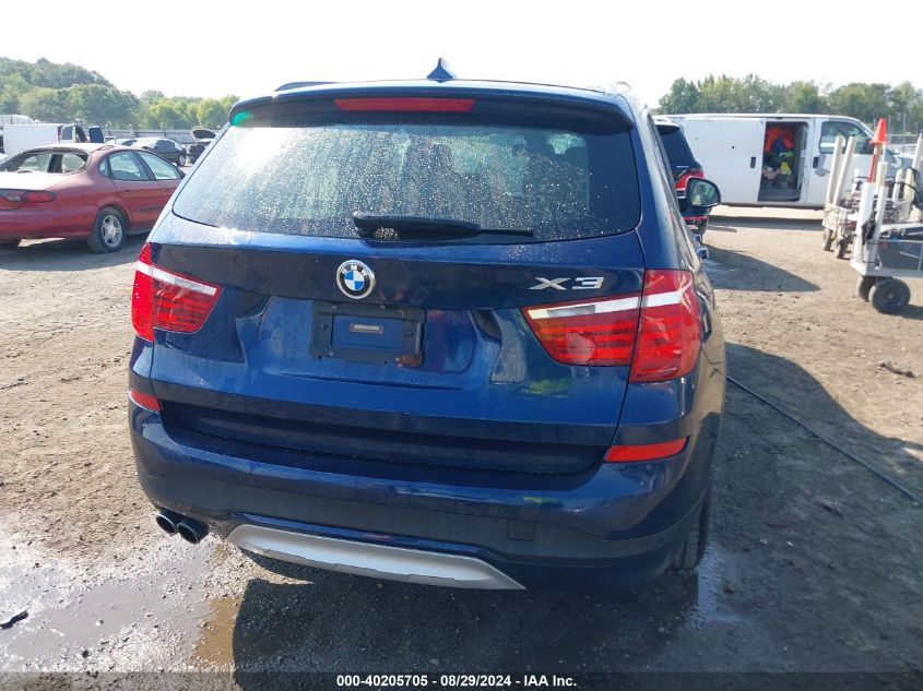 2017 BMW X3 XDRIVE28I - 5UXWX9C52H0D96639