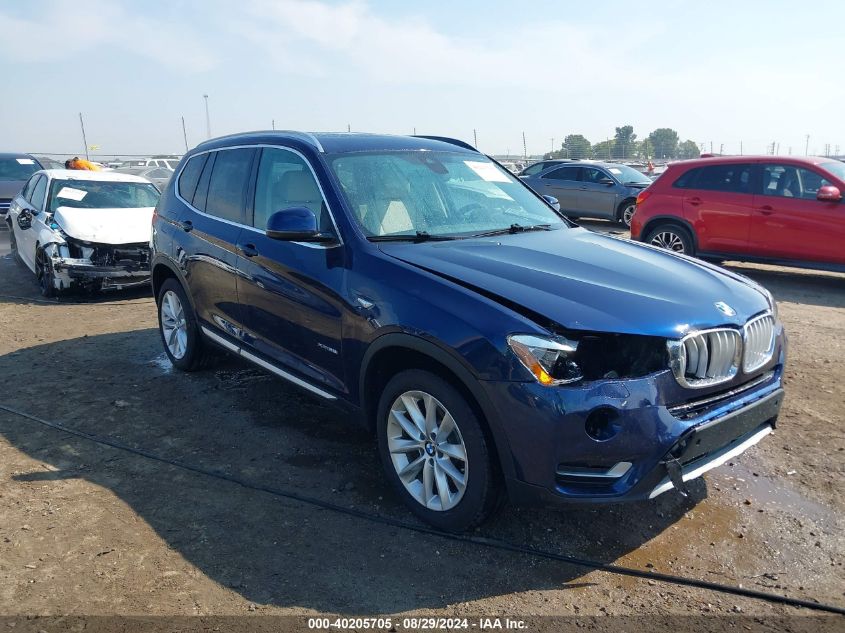 2017 BMW X3 XDRIVE28I - 5UXWX9C52H0D96639