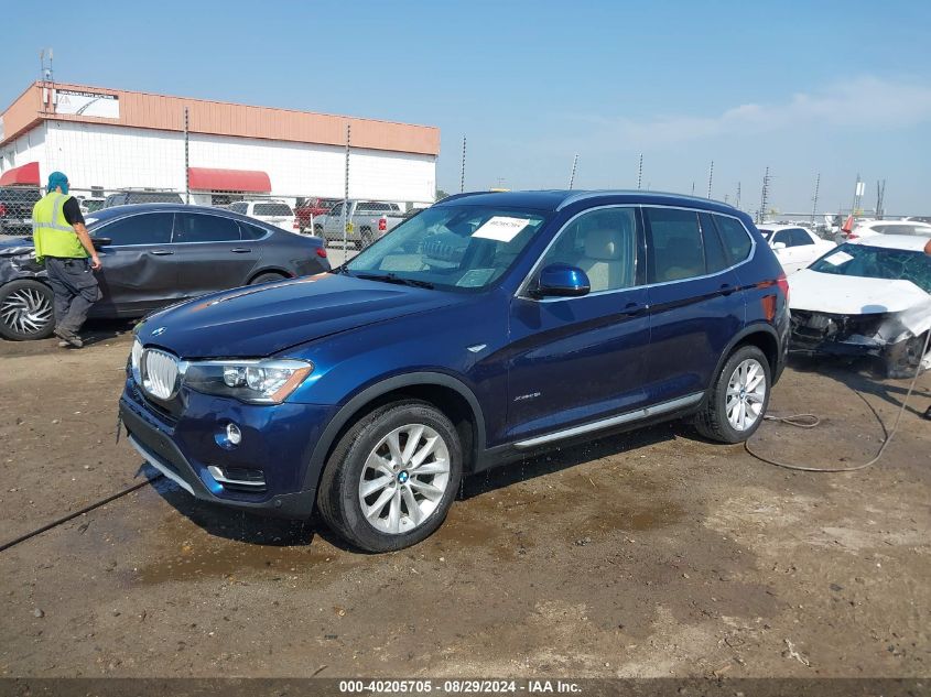 2017 BMW X3 XDRIVE28I - 5UXWX9C52H0D96639