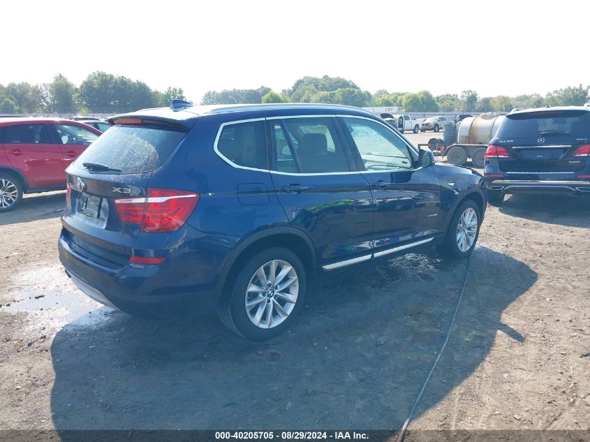 2017 BMW X3 XDRIVE28I - 5UXWX9C52H0D96639