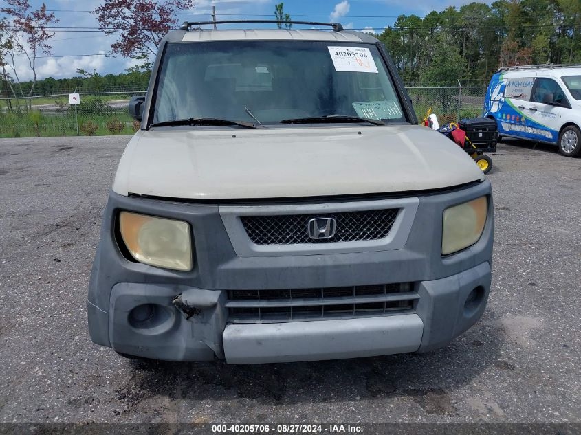 5J6YH18325L001828 2005 Honda Element Lx