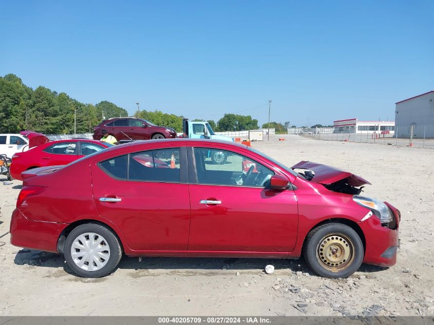 2019 Nissan Versa 1.6 Sv VIN: 3N1CN7AP2KL834556 Lot: 40205709