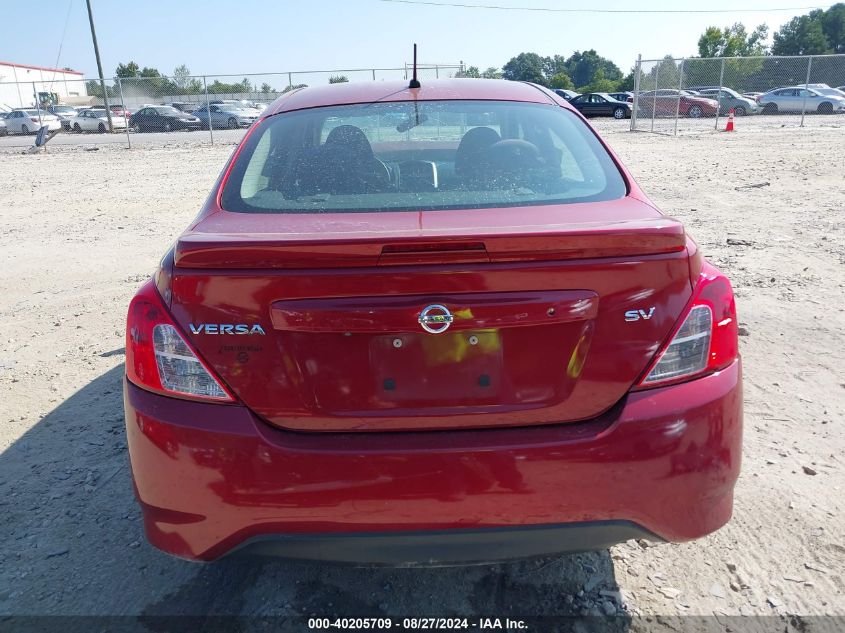 2019 Nissan Versa 1.6 Sv VIN: 3N1CN7AP2KL834556 Lot: 40205709