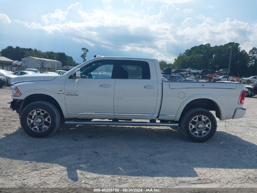 2018 Ram 2500 Limited 4X4 6'4 Box VIN: 3C6UR5GL0JG263548 Lot: 40205750