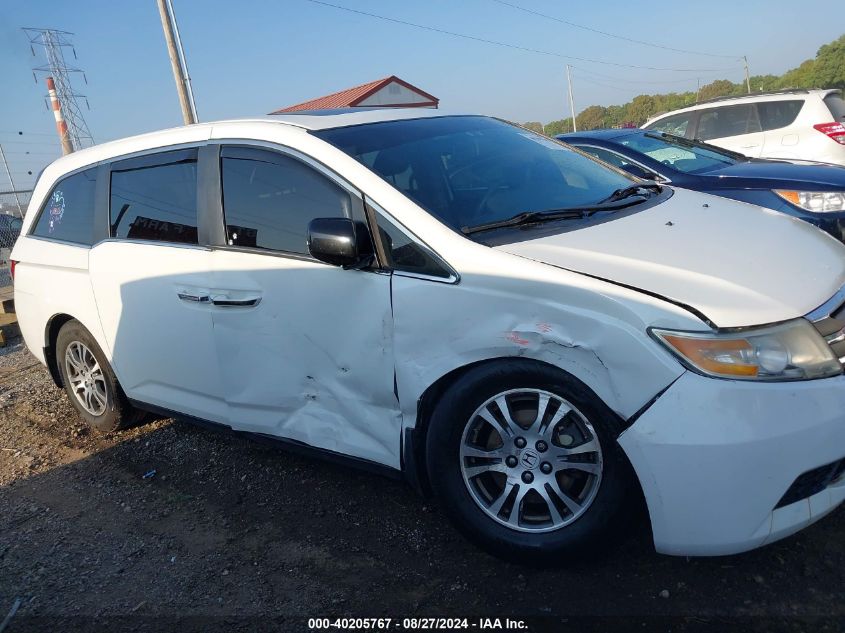 2013 Honda Odyssey Ex-L VIN: 5FNRL5H68DB001795 Lot: 40205767