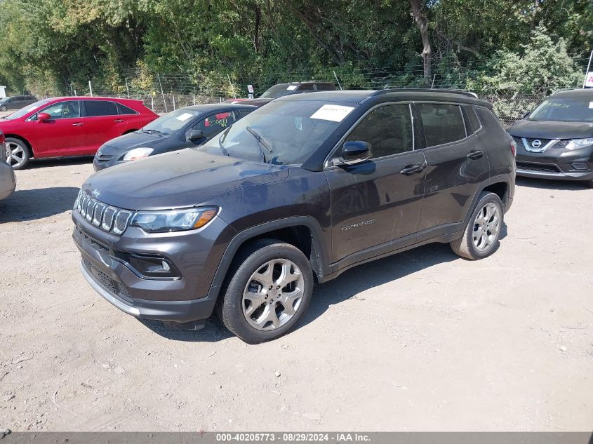 2022 JEEP COMPASS LIMITED 4X4 - 3C4NJDCB6NT127630