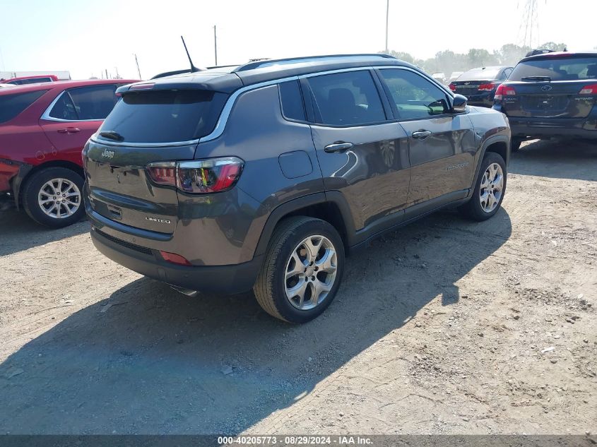 2022 JEEP COMPASS LIMITED 4X4 - 3C4NJDCB6NT127630