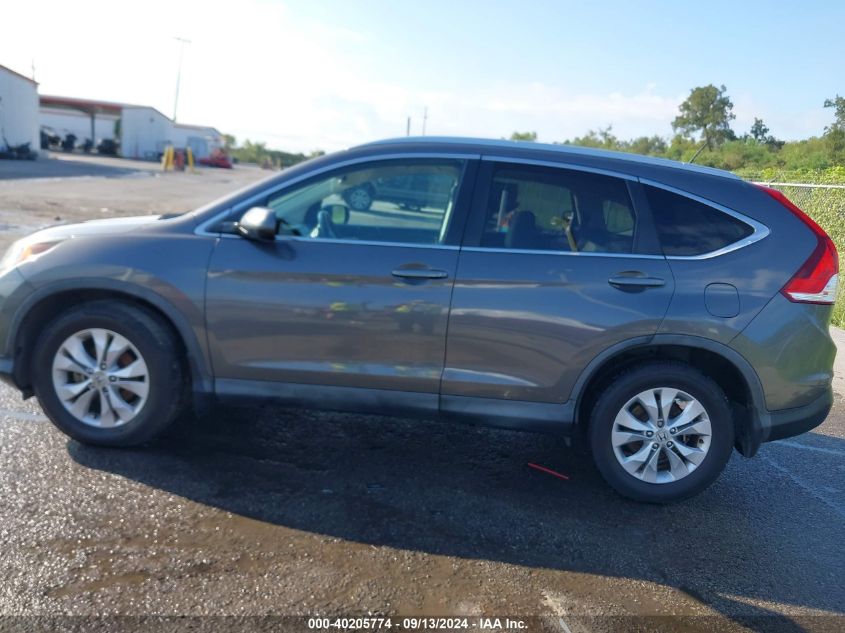 2014 Honda Cr-V Ex-L VIN: 2HKRM3H72EH524419 Lot: 40205774