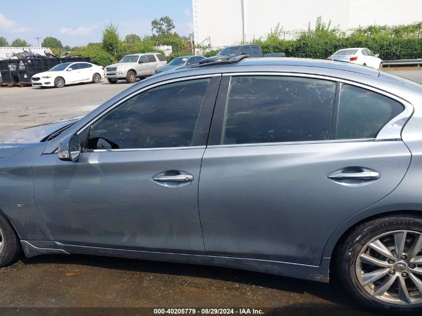 2014 Infiniti Q50 Premium VIN: JN1BV7AP9EM679185 Lot: 40205779