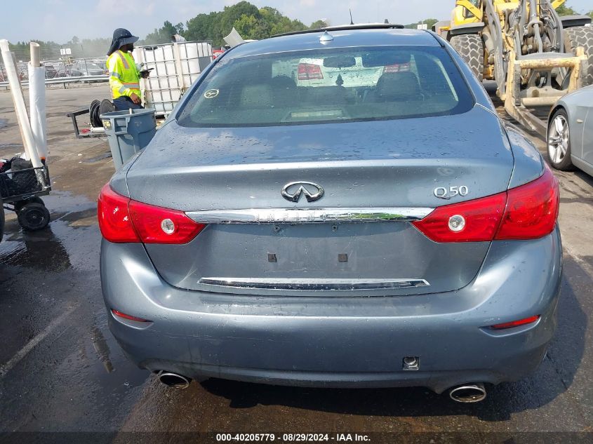 2014 Infiniti Q50 Premium VIN: JN1BV7AP9EM679185 Lot: 40205779