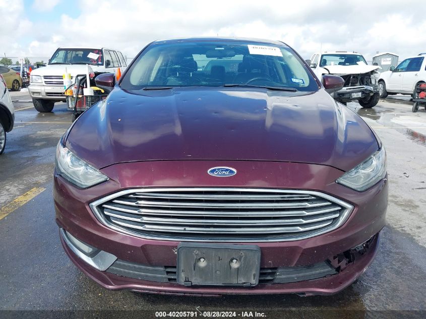 2018 Ford Fusion Se VIN: 3FA6P0HD2JR256693 Lot: 40205791