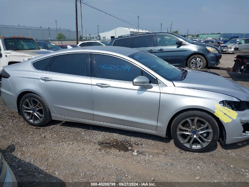 2019 Ford Fusion Sel VIN: 3FA6P0CD0KR118532 Lot: 40205799