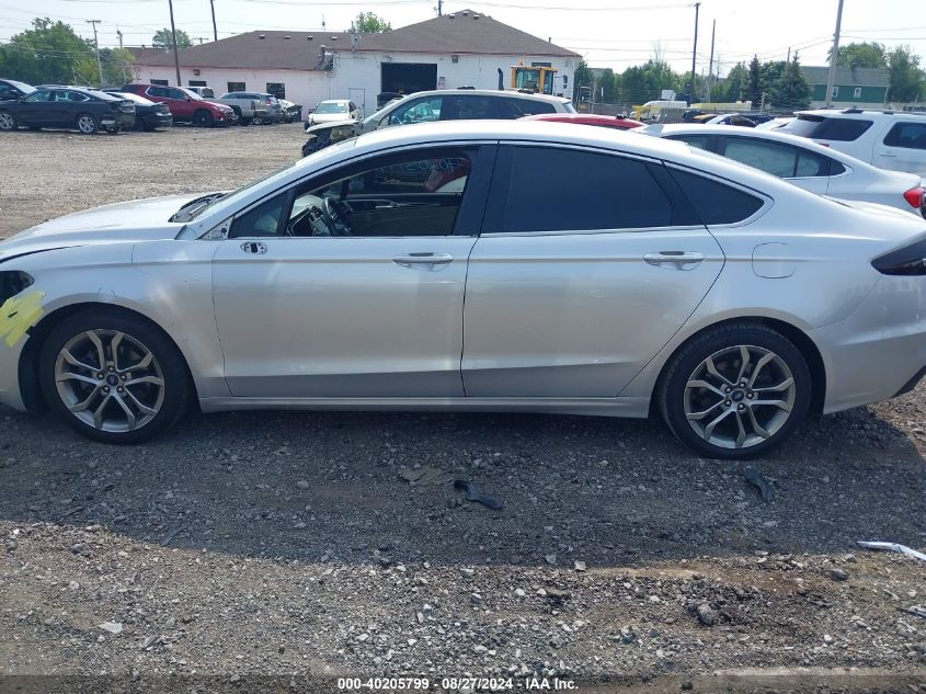 2019 Ford Fusion Sel VIN: 3FA6P0CD0KR118532 Lot: 40205799