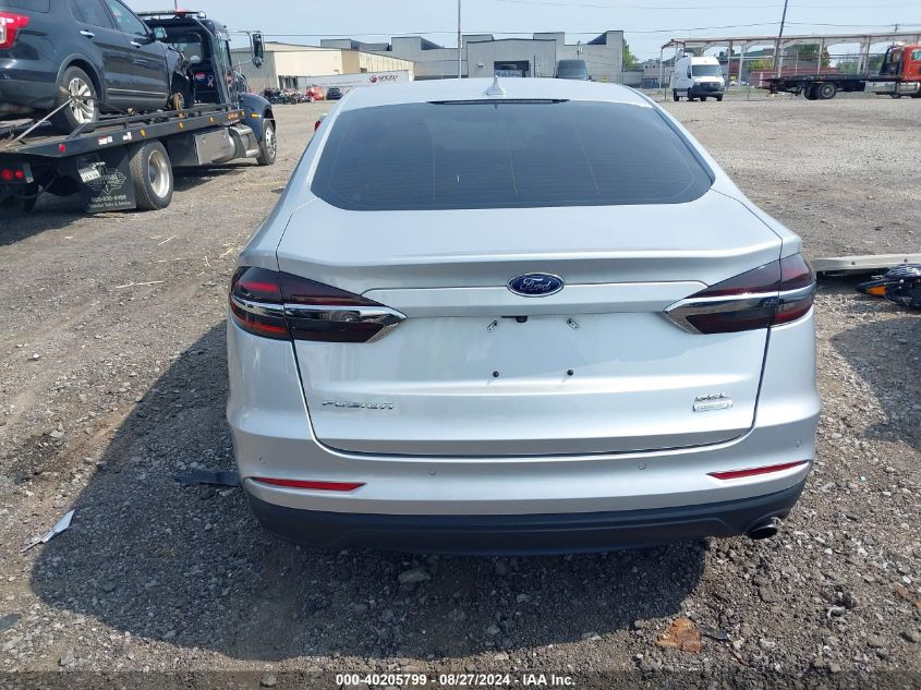 2019 Ford Fusion Sel VIN: 3FA6P0CD0KR118532 Lot: 40205799