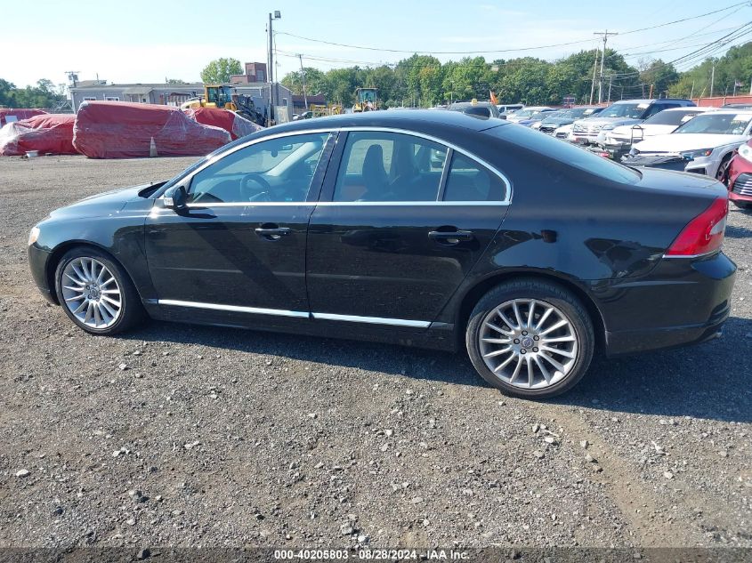 2011 Volvo S80 T6 VIN: YV1902AH8B1149738 Lot: 40205803