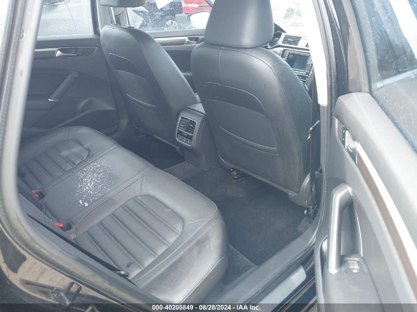 VIN 1VWCT7A34HC073496 2017 VOLKSWAGEN PASSAT 1.8T SEL PREMIUM