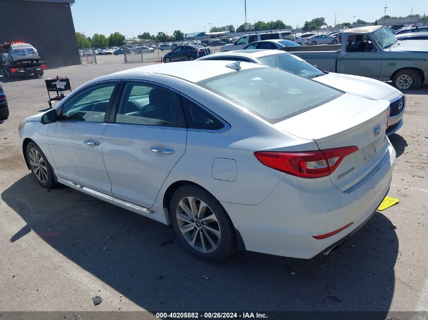 2016 Hyundai Sonata Sport VIN: 5NPE34AF5GH271110 Lot: 40205882