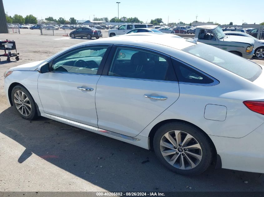 2016 Hyundai Sonata Sport VIN: 5NPE34AF5GH271110 Lot: 40205882