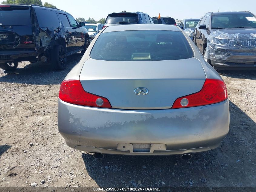 2003 Infiniti G35 Base W/Leather VIN: JNKCV54E93M213137 Lot: 40205903