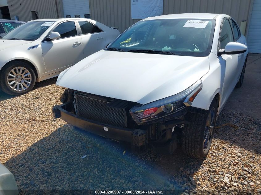 2022 Kia Forte Lxs VIN: 3KPF24ADXNE460567 Lot: 40205907