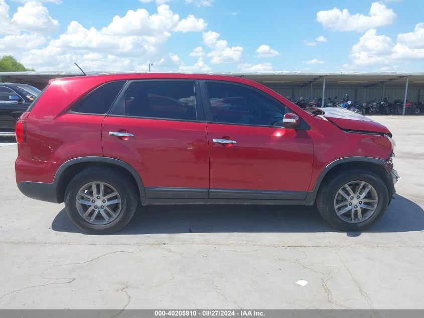 2014 Kia Sorento Lx VIN: 5XYKT4A69EG425227 Lot: 40205910