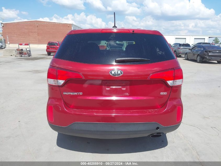 2014 Kia Sorento Lx VIN: 5XYKT4A69EG425227 Lot: 40205910