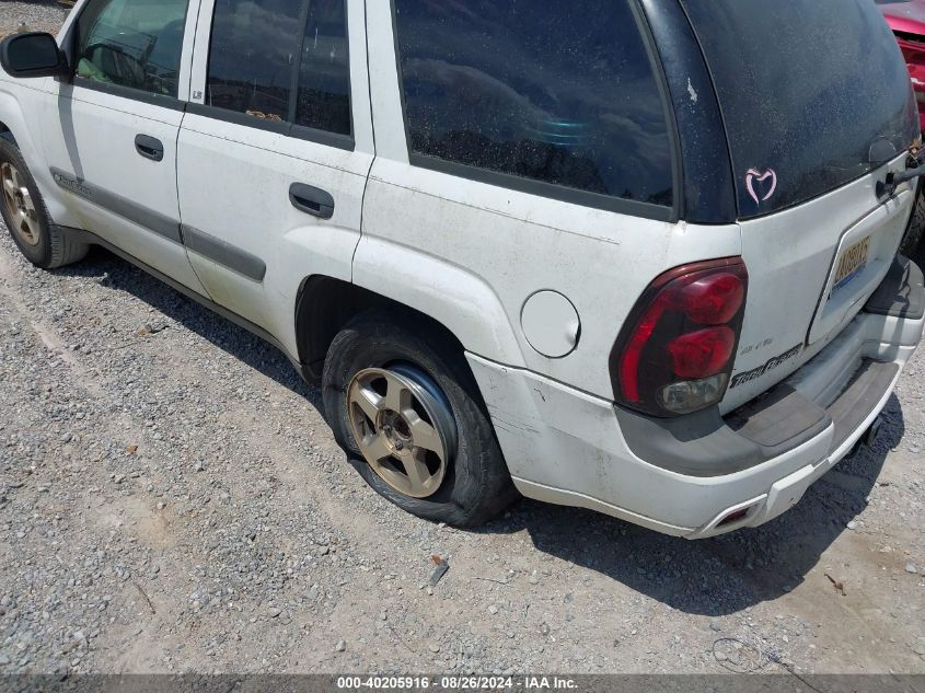 2004 Chevrolet Trailblazer Ls VIN: 1GNDS13S742275087 Lot: 40205916