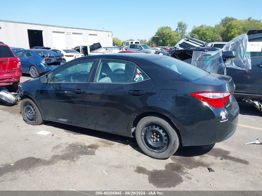 2015 Toyota Corolla Le VIN: 2T1BURHE6FC284850 Lot: 40205945