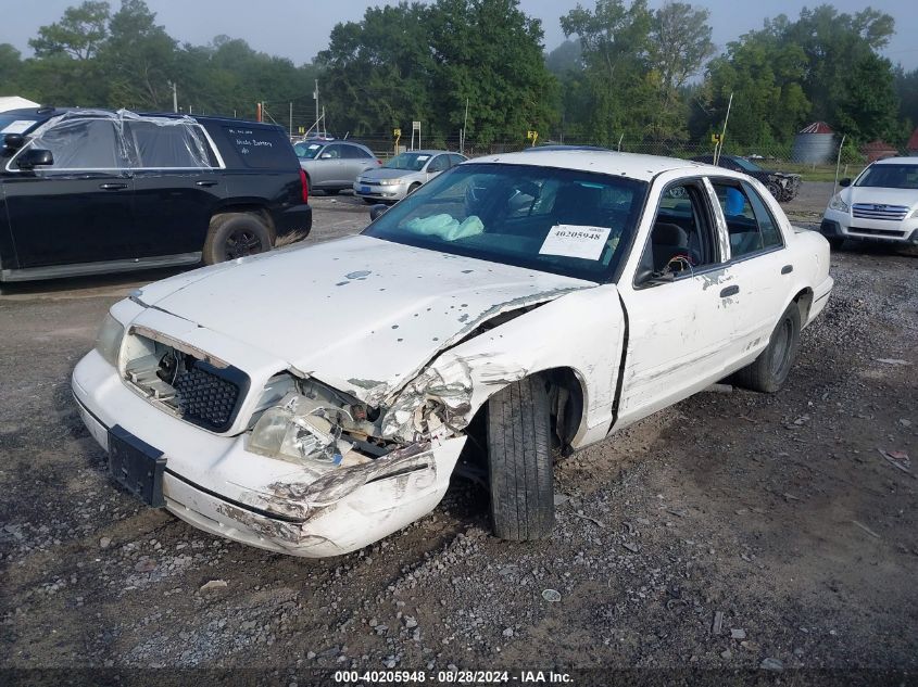 2000 Ford Crown Victoria Police Interceptor VIN: 2FAFP71W4YX208824 Lot: 40205948