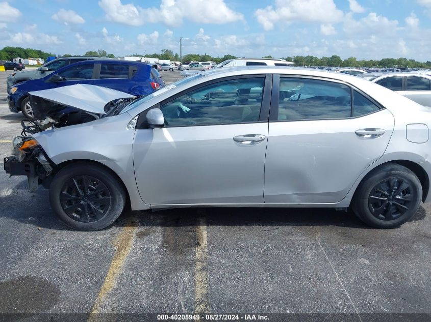 2019 Toyota Corolla L VIN: 2T1BURHE0KC183376 Lot: 40205949