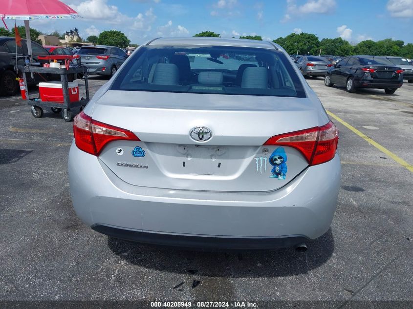 2019 Toyota Corolla L VIN: 2T1BURHE0KC183376 Lot: 40205949