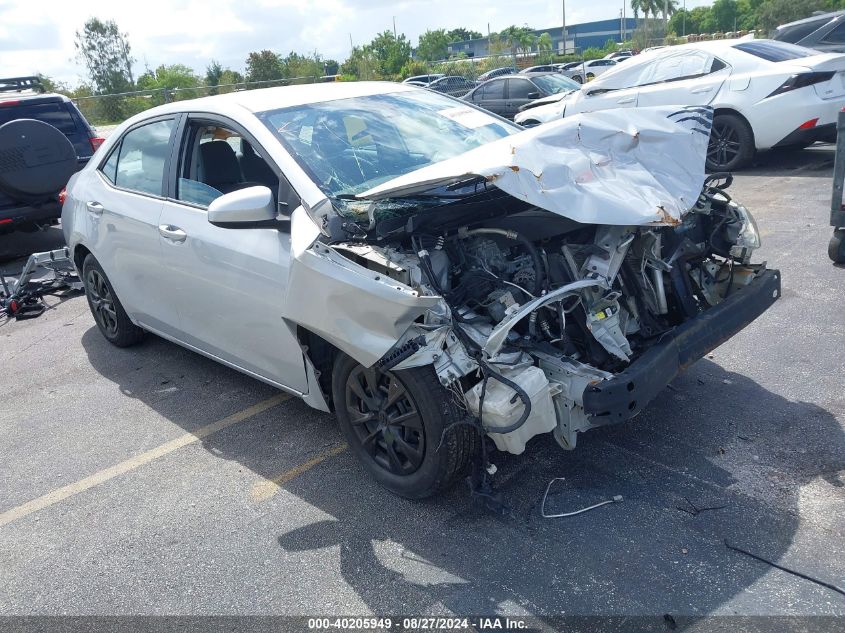 2019 Toyota Corolla L VIN: 2T1BURHE0KC183376 Lot: 40205949