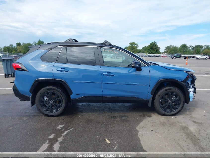 2024 Toyota Rav4 Hybrid Xse VIN: 2T3E6RFV6RW057176 Lot: 40205960