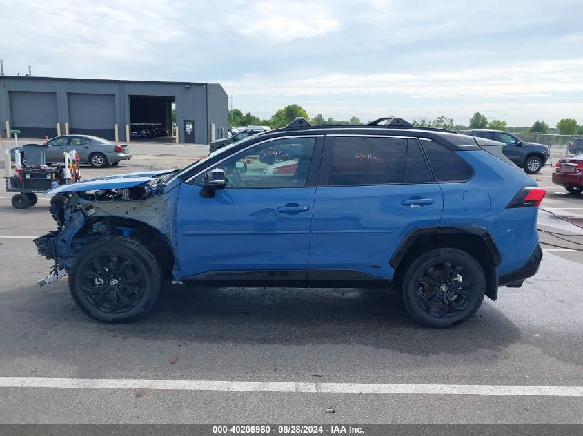 2024 Toyota Rav4 Hybrid Xse VIN: 2T3E6RFV6RW057176 Lot: 40205960