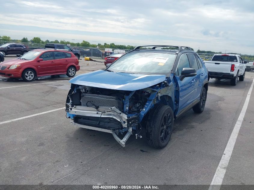 2024 Toyota Rav4 Hybrid Xse VIN: 2T3E6RFV6RW057176 Lot: 40205960